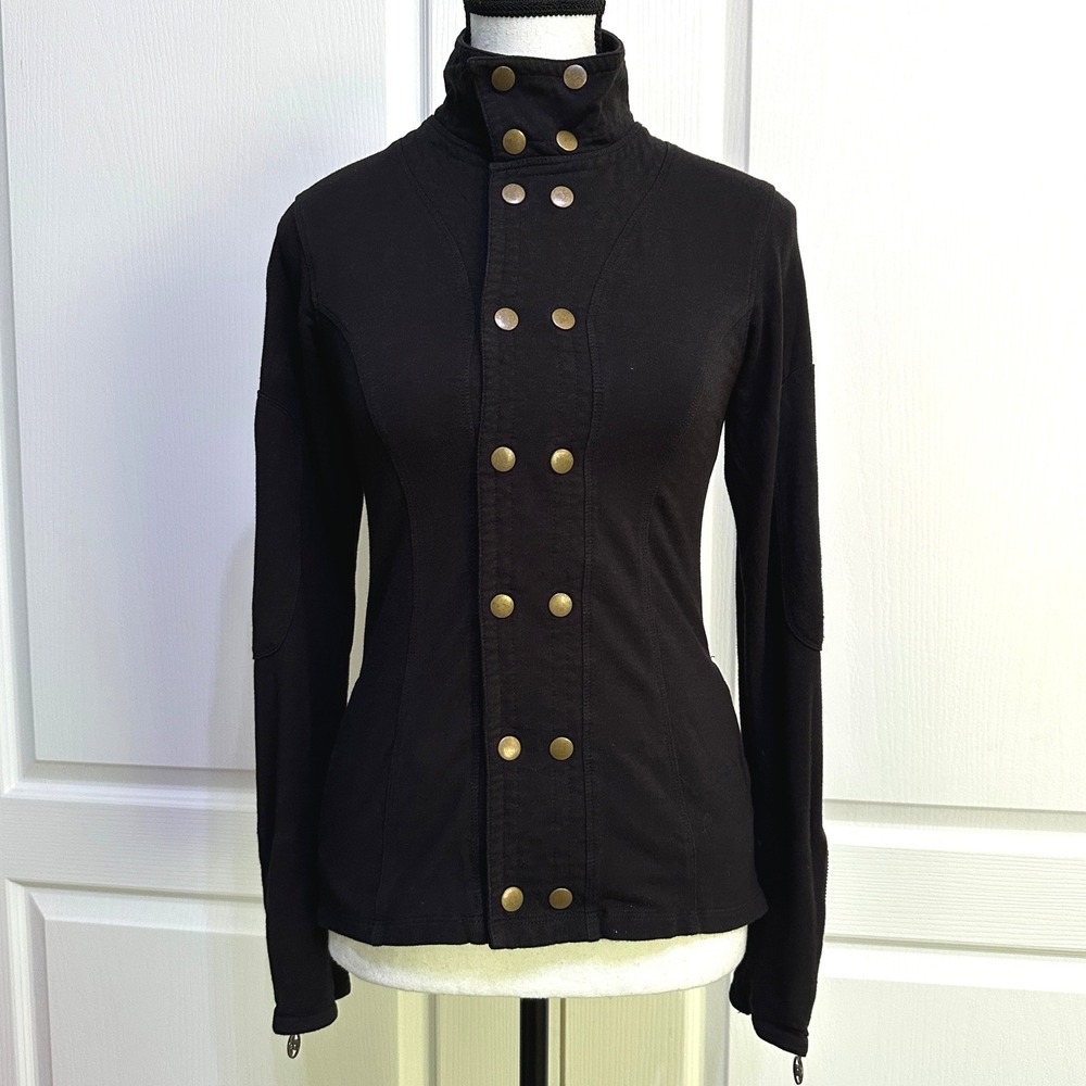 Maha Devi Design Military Jacket M Bamboo Organic Cotton Steampunk Goth Festival